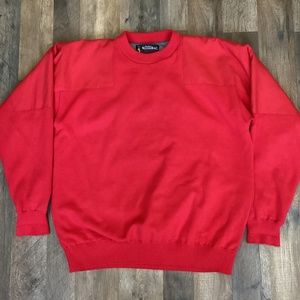 Vintage Women’s Weather Boss Rain Swetter Sweater Golf Red Small S Windproof Rai